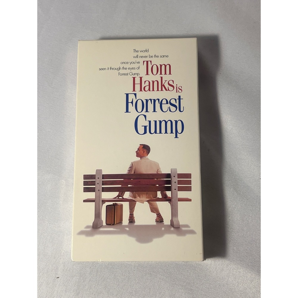 Forrest Gump Tom Hanks VHS Movie Paramount Pictures‎ 1994 PG-13 Stereo Color